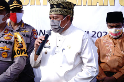 Bupati Siak Imbau Perusahaan Stop Bawa Tenaga Kerja Luar untuk Cegah Penularan Covid- 19